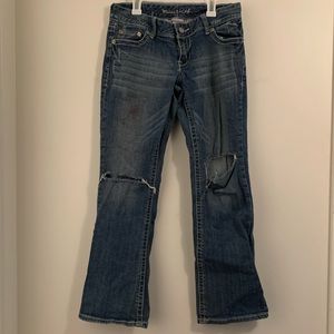 Bootcut jeans